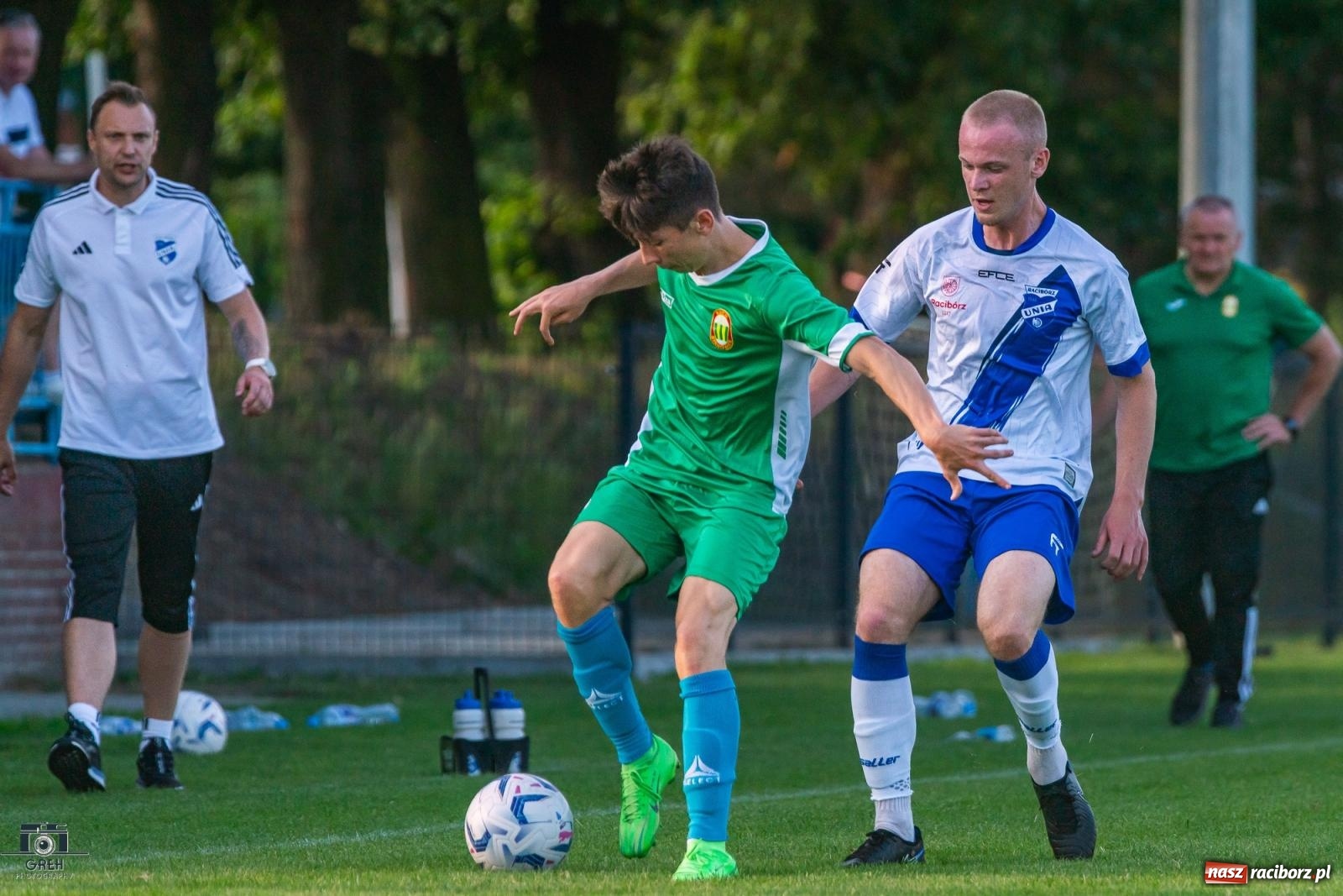 Zdjęcie w galerii na portalu naszraciborz.pl: Unia kontra Ruch. Strzelanina przy Srebrnej [FOTO] wiadomości z regionu