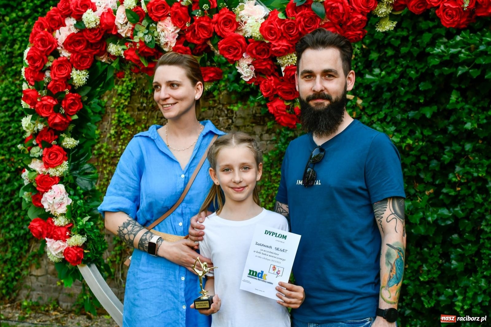 Zdjęcie w galerii na portalu naszraciborz.pl: I Love Powiat Raciborski. Serce na zamku robi furorę [FOTO] wiadomości z regionu