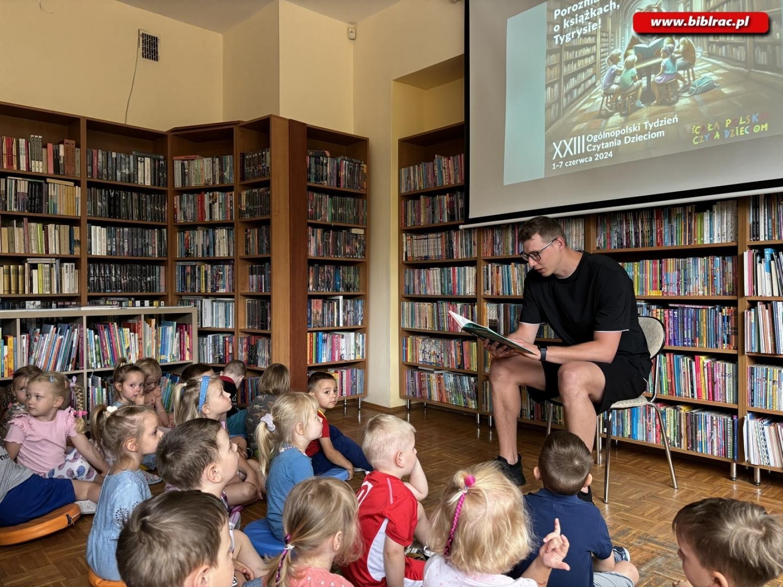 Zdjęcie w galerii na portalu naszraciborz.pl: Porozmawiajmy o książkach, Tygrysie! – relacja z Tygodnia Czytania Dzieciom wiadomości z regionu