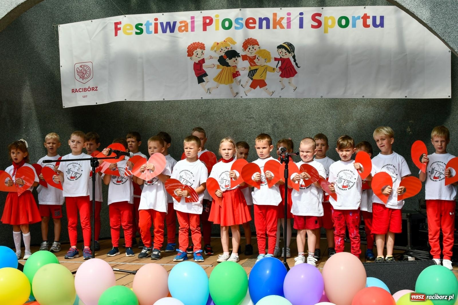 Zdjęcie w galerii na portalu naszraciborz.pl: Raciborski Festiwal Piosenki i Sportu [FOTO i WIDEO] wiadomości z regionu