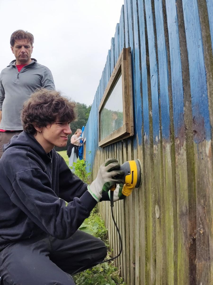 Zdjęcie w galerii na portalu naszraciborz.pl: Studenci Architektury ponownie na warsztatach ArchitEKO w Juchowie wiadomości z regionu