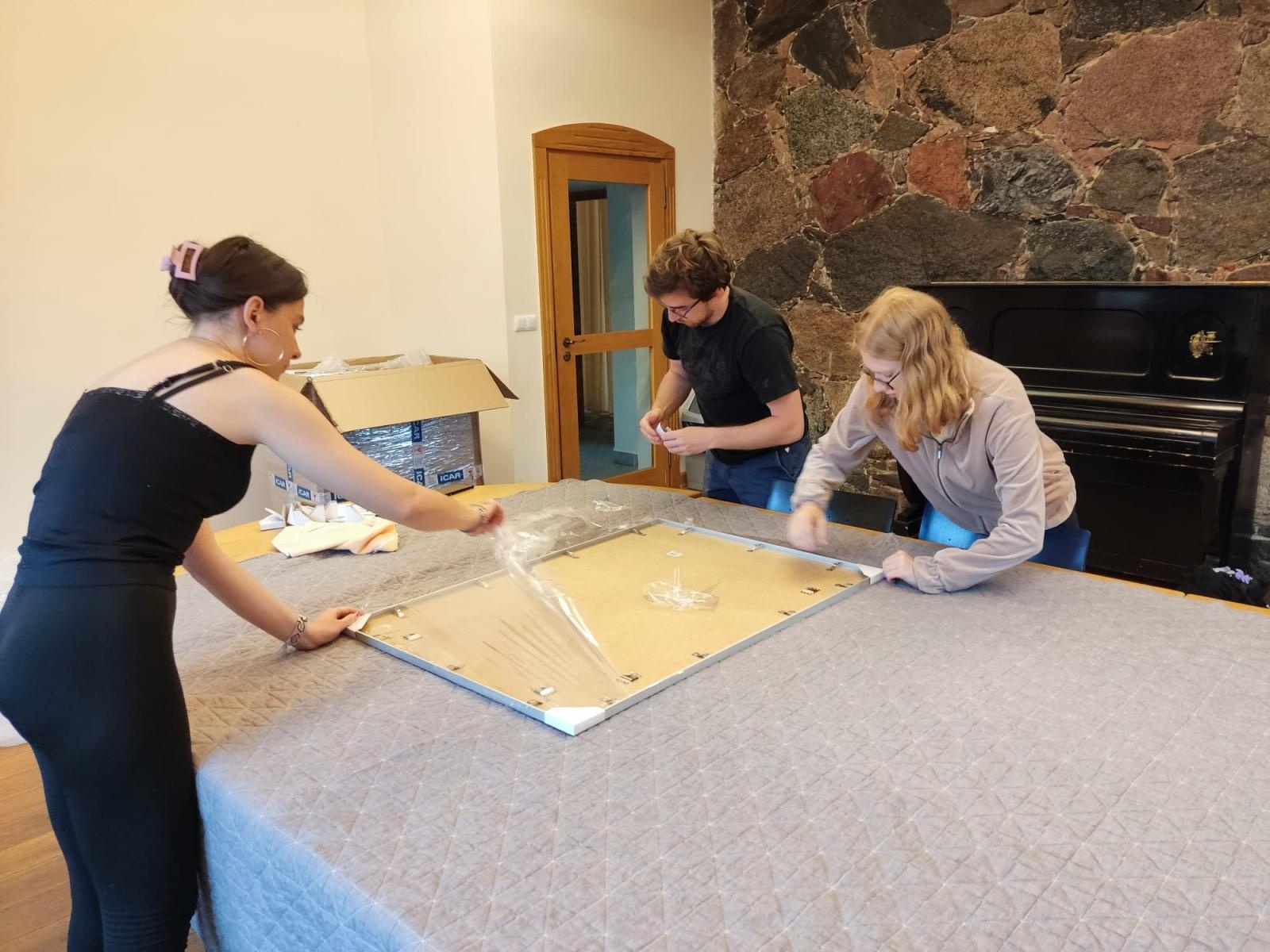 Zdjęcie w galerii na portalu naszraciborz.pl: Studenci Architektury ponownie na warsztatach ArchitEKO w Juchowie wiadomości z regionu