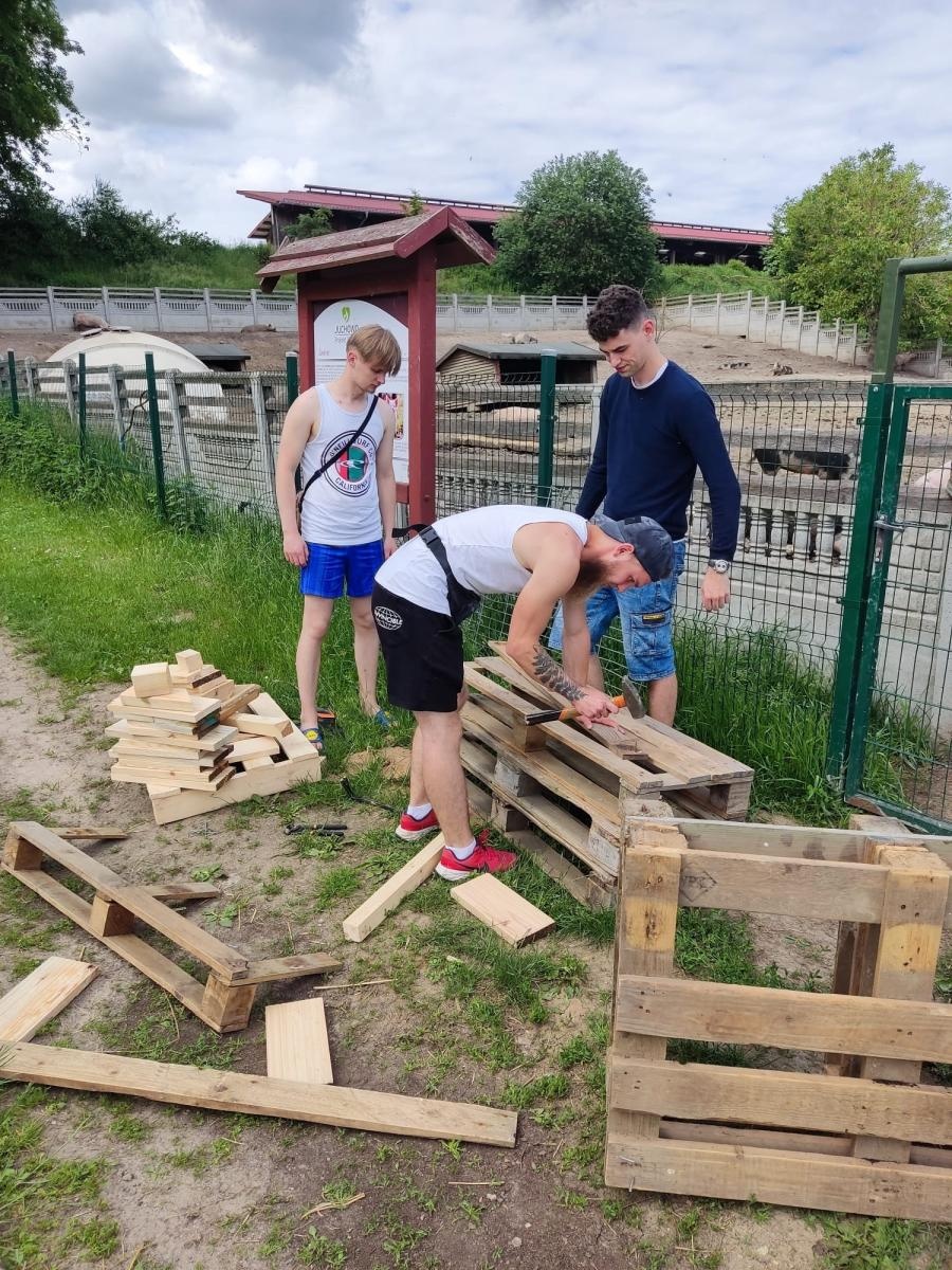 Zdjęcie w galerii na portalu naszraciborz.pl: Studenci Architektury ponownie na warsztatach ArchitEKO w Juchowie wiadomości z regionu
