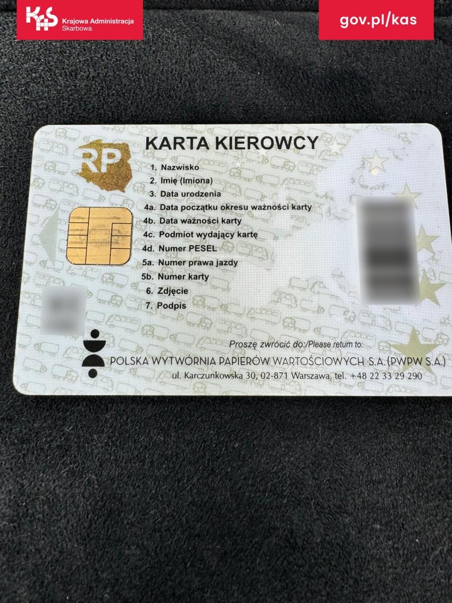 Zdjęcie w galerii na portalu naszraciborz.pl: Mandaty dla nieuczciwych kierowców i przewoźników. KAS kontroluje również czas pracy kierowców wiadomości z regionu