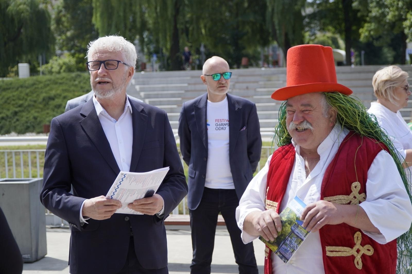 Zdjęcie w galerii na portalu naszraciborz.pl: Festiwal Górnej Odry zainaugurowała konferencja prasowa wiadomości z regionu