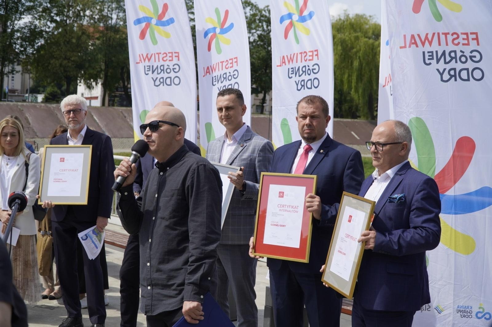 Zdjęcie w galerii na portalu naszraciborz.pl: Festiwal Górnej Odry zainaugurowała konferencja prasowa wiadomości z regionu
