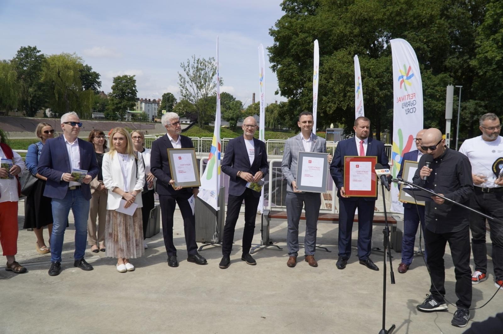 Zdjęcie w galerii na portalu naszraciborz.pl: Festiwal Górnej Odry zainaugurowała konferencja prasowa wiadomości z regionu
