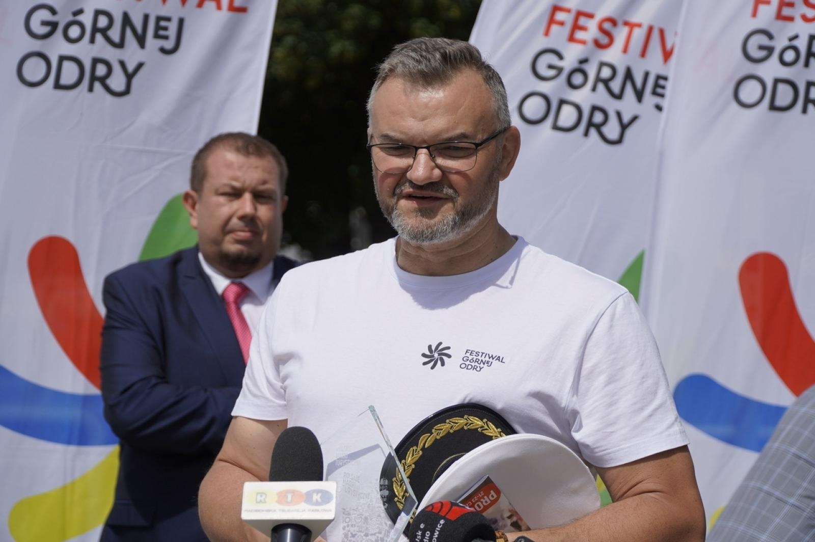 Zdjęcie w galerii na portalu naszraciborz.pl: Festiwal Górnej Odry zainaugurowała konferencja prasowa wiadomości z regionu