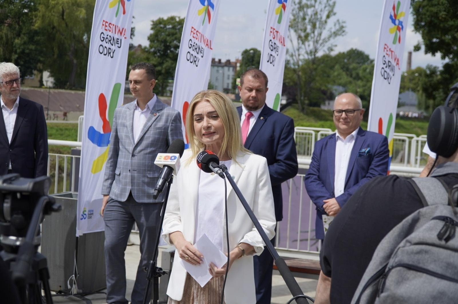Zdjęcie w galerii na portalu naszraciborz.pl: Festiwal Górnej Odry zainaugurowała konferencja prasowa wiadomości z regionu