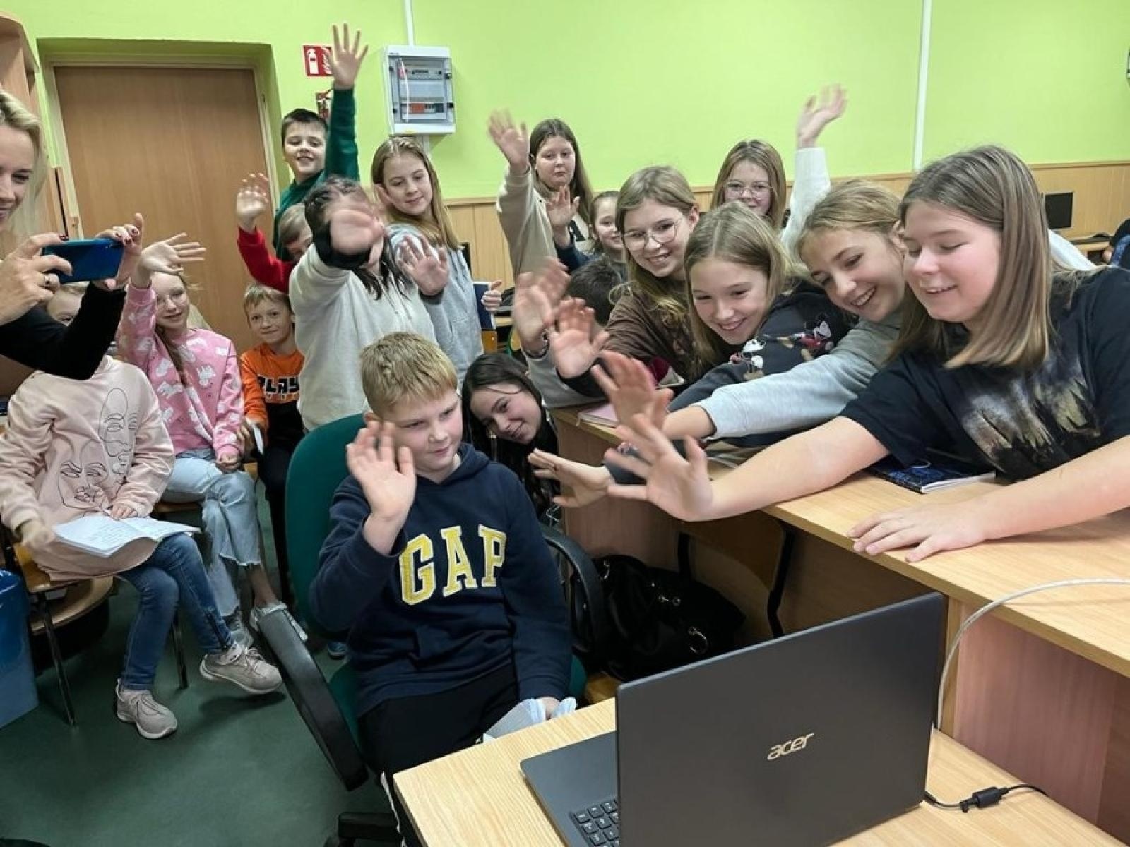 Zdjęcie w galerii na portalu naszraciborz.pl: Europejski projekt w szkole na Płoni wiadomości z regionu