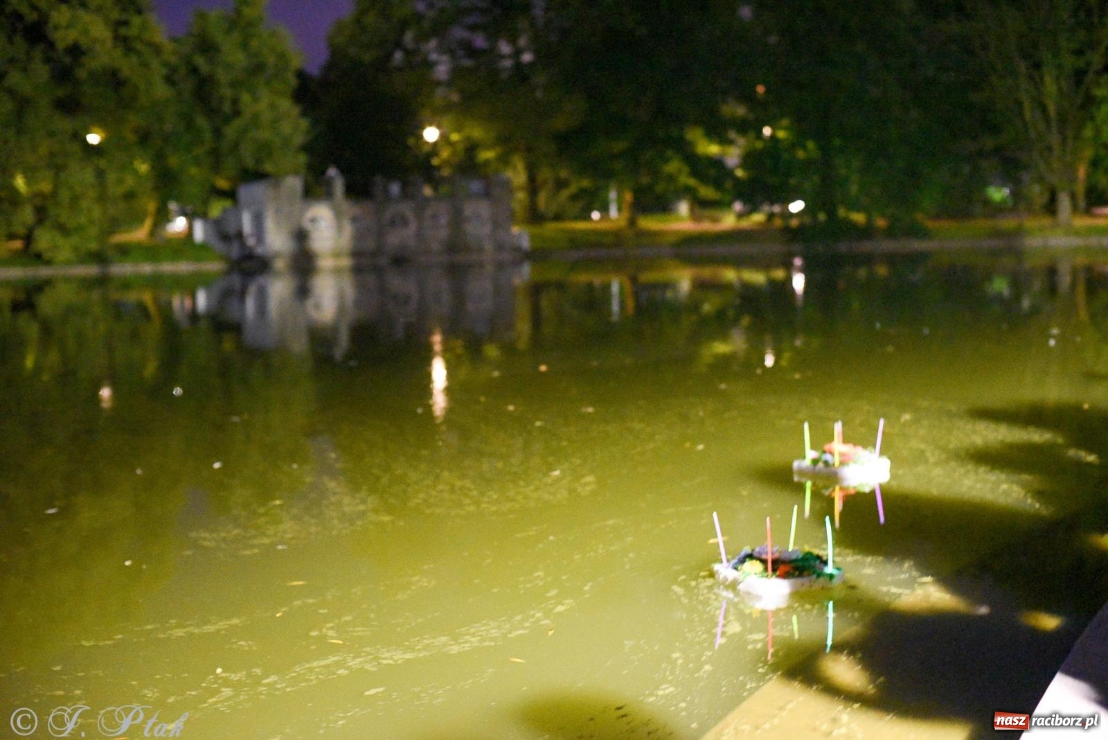 Zdjęcie w galerii na portalu naszraciborz.pl: W poszukiwaniu kwiatu paproci. Noc Świętojańska w parku im. Miasta Roth [FOTO i WIDEO] wiadomości z regionu