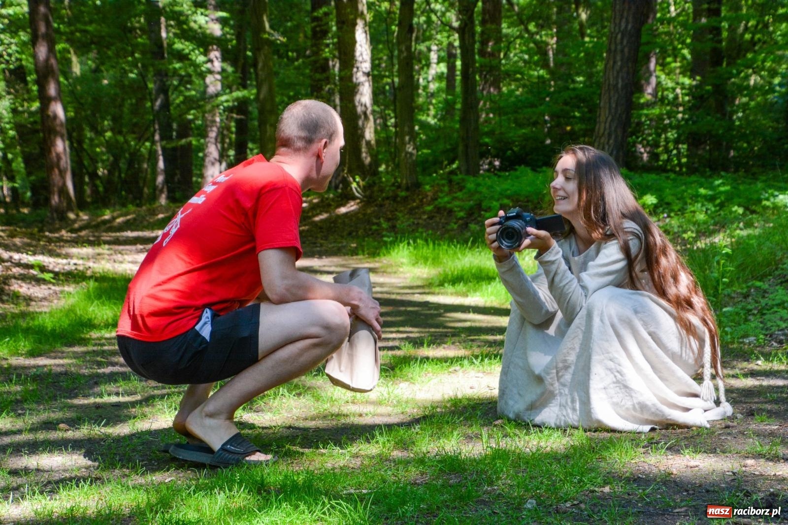Zdjęcie w galerii na portalu naszraciborz.pl: Drengowie znów poszli na rekord. Ruszył XIV Raciborski Festiwal Średniowieczny [FOTO i WIDEO] wiadomości z regionu