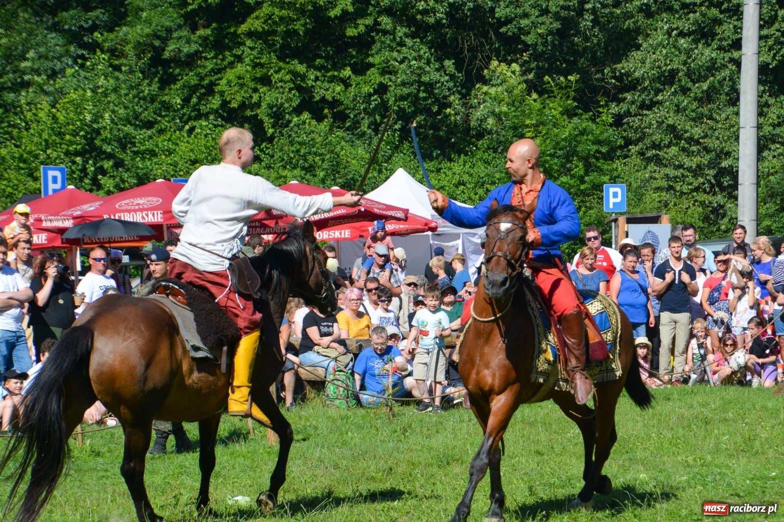 Zdjęcie w galerii na portalu naszraciborz.pl: Napad na karawanę i wielka bitwa wojów pod Oborą [FOTO i WIDEO] wiadomości z regionu