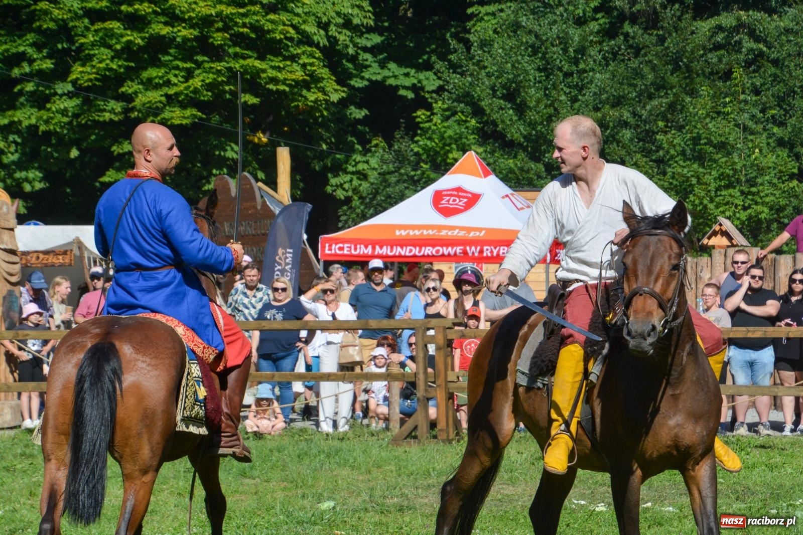 Zdjęcie w galerii na portalu naszraciborz.pl: Napad na karawanę i wielka bitwa wojów pod Oborą [FOTO i WIDEO] wiadomości z regionu