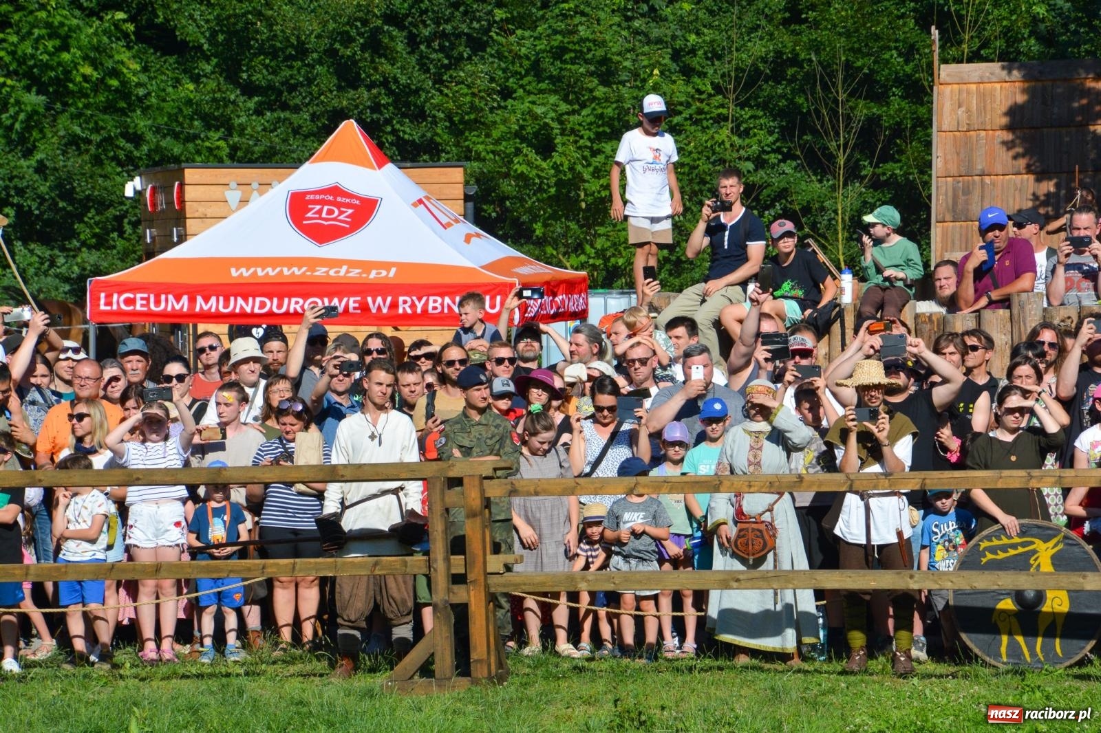 Zdjęcie w galerii na portalu naszraciborz.pl: Napad na karawanę i wielka bitwa wojów pod Oborą [FOTO i WIDEO] wiadomości z regionu