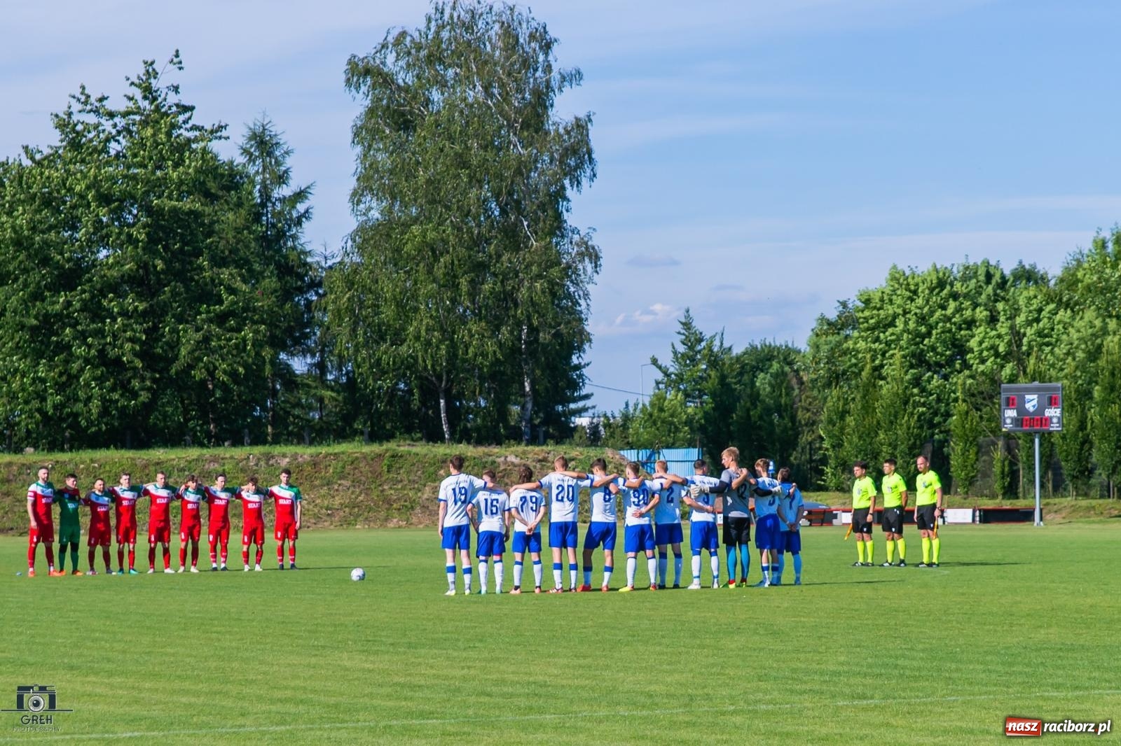 Zdjęcie w galerii na portalu naszraciborz.pl: Dziesięć do zera, Unia Racibórz żegna outsidera [FOTO] wiadomości z regionu