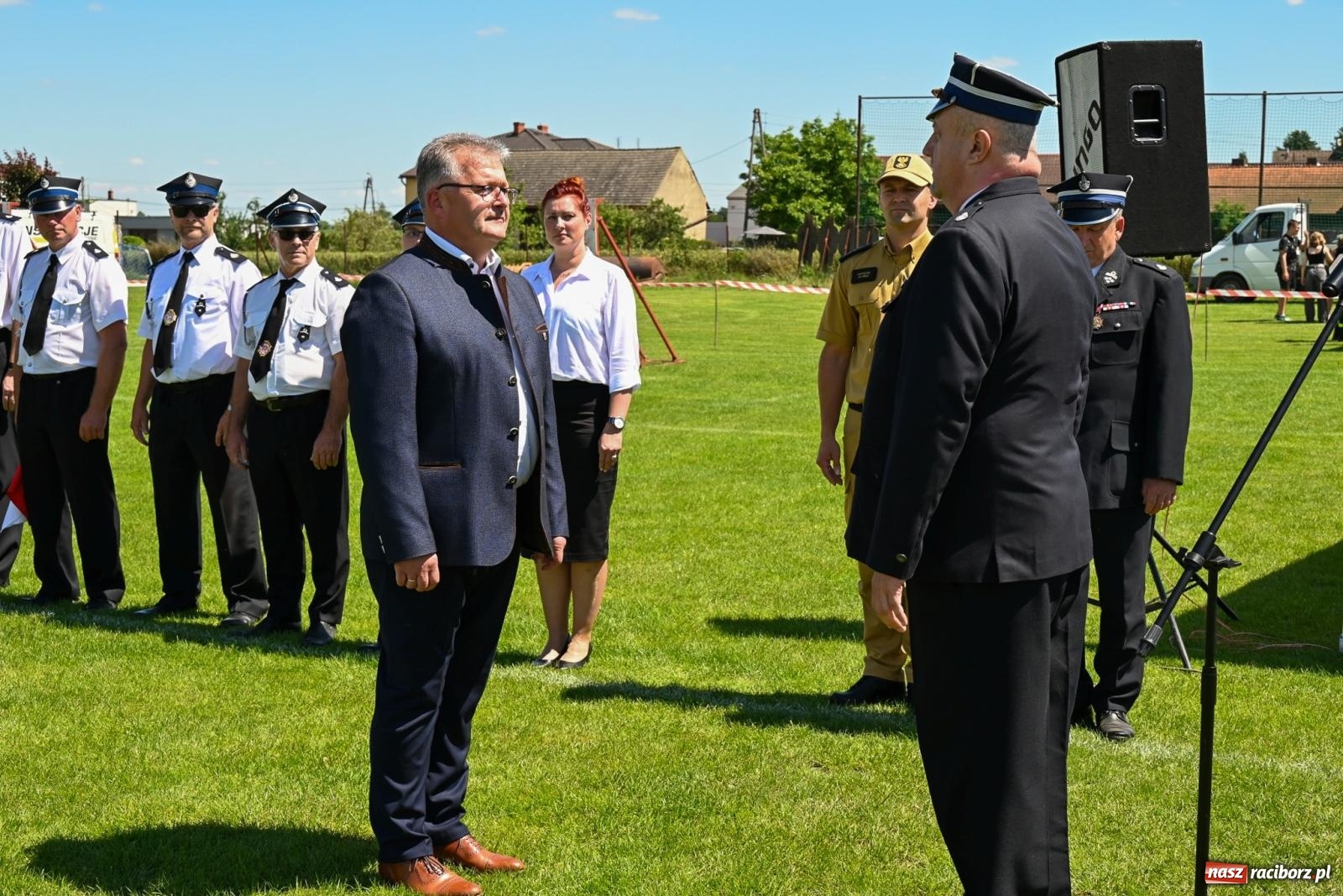 Zdjęcie w galerii na portalu naszraciborz.pl: Cała pula dla Roszkowa. Gminne zawody sportowo-pożarnicze w Krzyżanowicach wiadomości z regionu