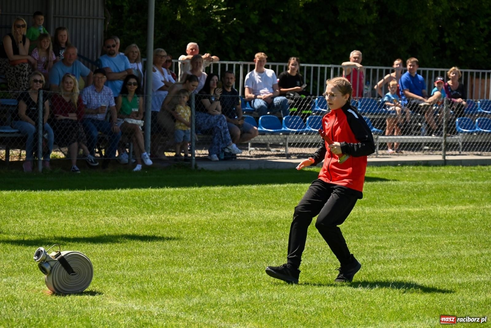 Zdjęcie w galerii na portalu naszraciborz.pl: Cała pula dla Roszkowa. Gminne zawody sportowo-pożarnicze w Krzyżanowicach wiadomości z regionu