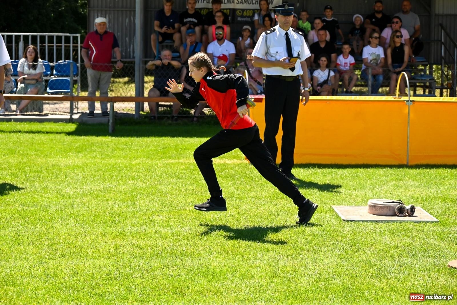 Zdjęcie w galerii na portalu naszraciborz.pl: Cała pula dla Roszkowa. Gminne zawody sportowo-pożarnicze w Krzyżanowicach wiadomości z regionu