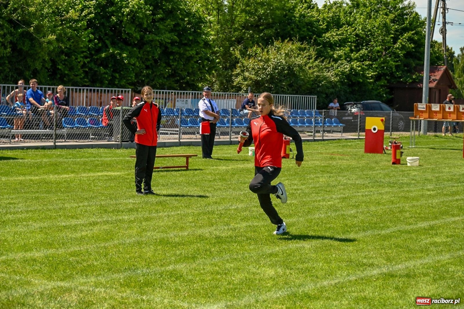 Zdjęcie w galerii na portalu naszraciborz.pl: Cała pula dla Roszkowa. Gminne zawody sportowo-pożarnicze w Krzyżanowicach wiadomości z regionu