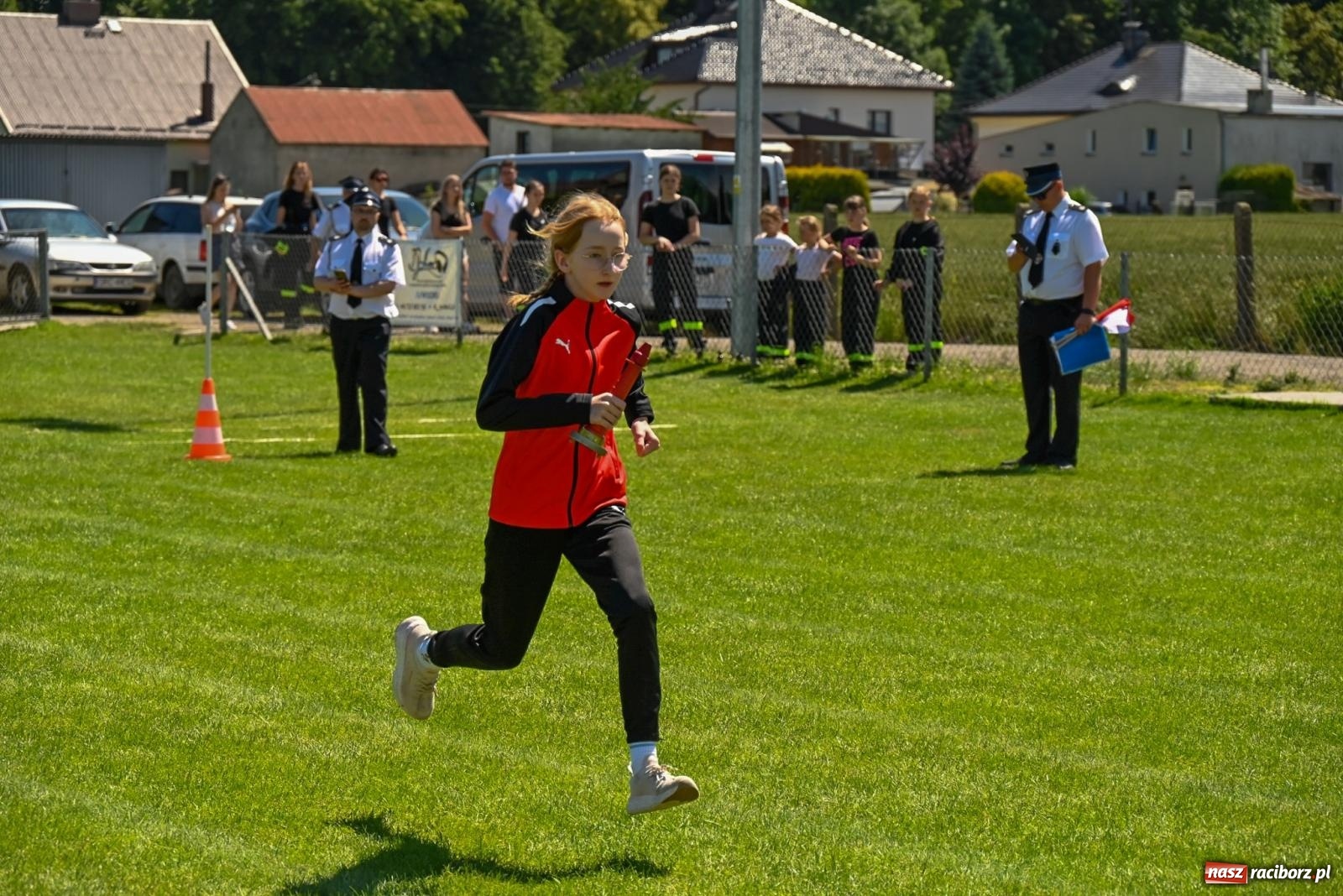 Zdjęcie w galerii na portalu naszraciborz.pl: Cała pula dla Roszkowa. Gminne zawody sportowo-pożarnicze w Krzyżanowicach wiadomości z regionu