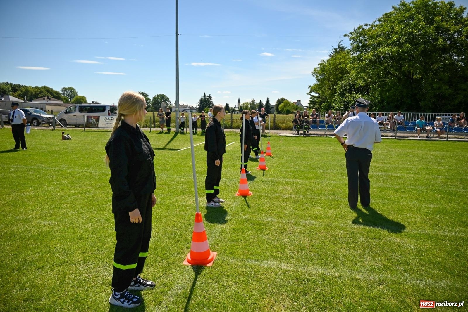 Zdjęcie w galerii na portalu naszraciborz.pl: Cała pula dla Roszkowa. Gminne zawody sportowo-pożarnicze w Krzyżanowicach wiadomości z regionu