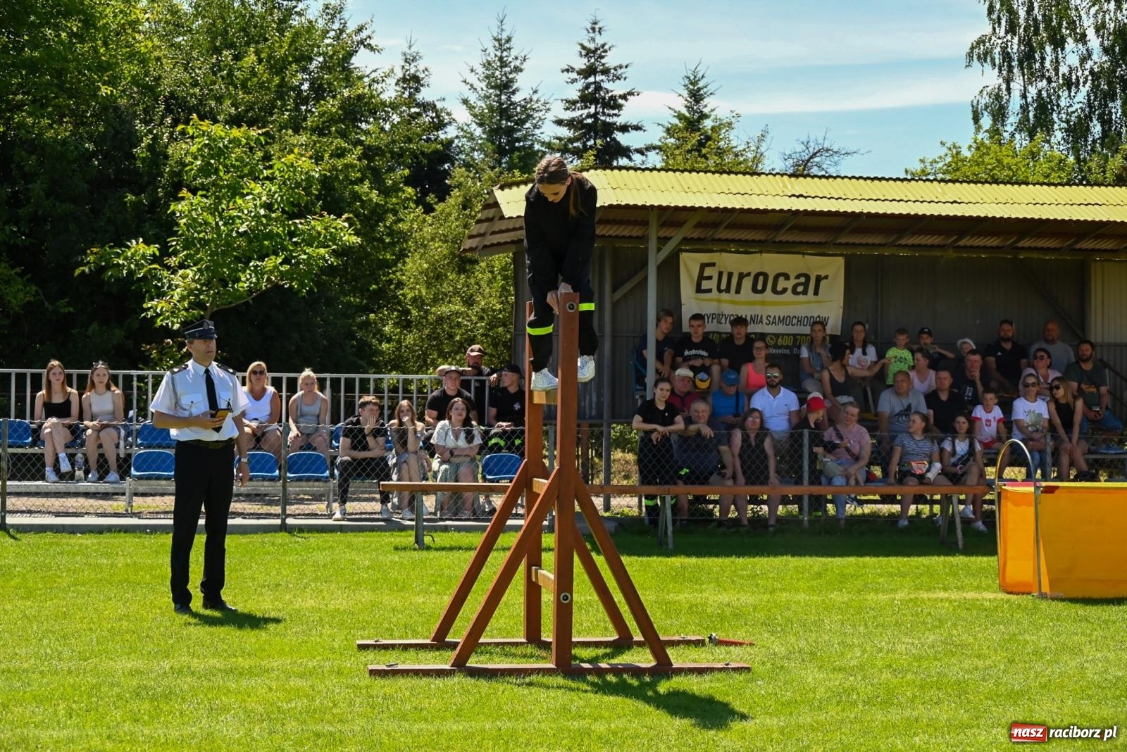 Zdjęcie w galerii na portalu naszraciborz.pl: Cała pula dla Roszkowa. Gminne zawody sportowo-pożarnicze w Krzyżanowicach wiadomości z regionu