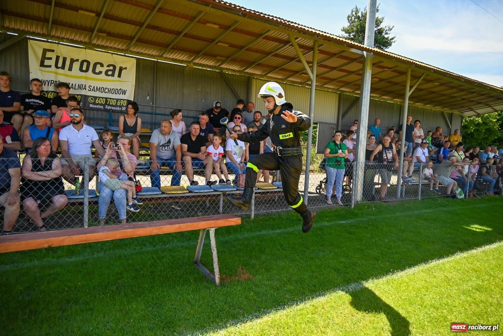 Zdjęcie w galerii na portalu naszraciborz.pl: Cała pula dla Roszkowa. Gminne zawody sportowo-pożarnicze w Krzyżanowicach wiadomości z regionu
