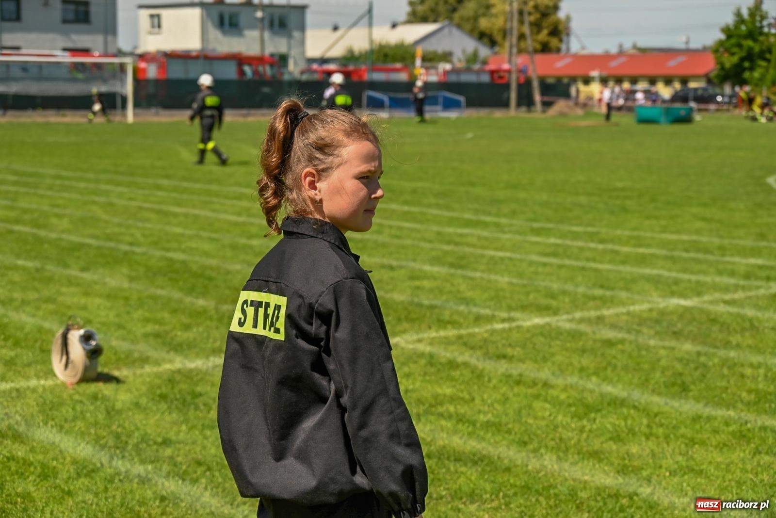 Zdjęcie w galerii na portalu naszraciborz.pl: Cała pula dla Roszkowa. Gminne zawody sportowo-pożarnicze w Krzyżanowicach wiadomości z regionu