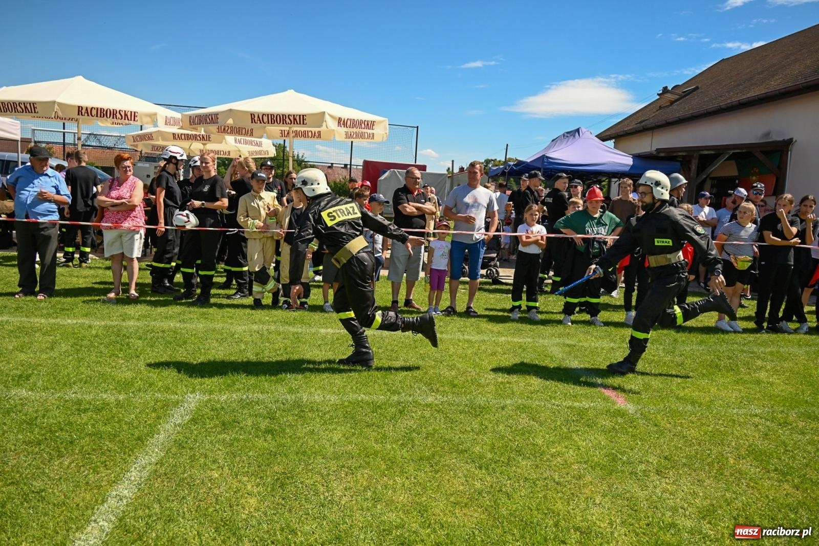 Zdjęcie w galerii na portalu naszraciborz.pl: Cała pula dla Roszkowa. Gminne zawody sportowo-pożarnicze w Krzyżanowicach wiadomości z regionu
