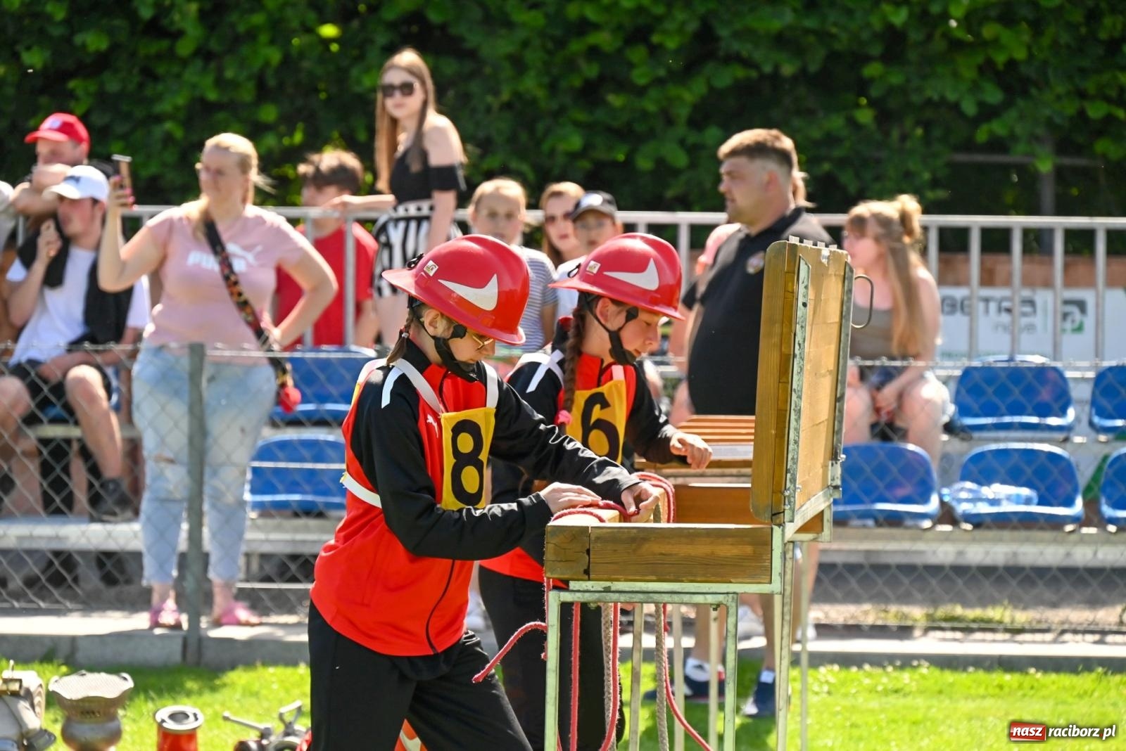 Zdjęcie w galerii na portalu naszraciborz.pl: Cała pula dla Roszkowa. Gminne zawody sportowo-pożarnicze w Krzyżanowicach wiadomości z regionu