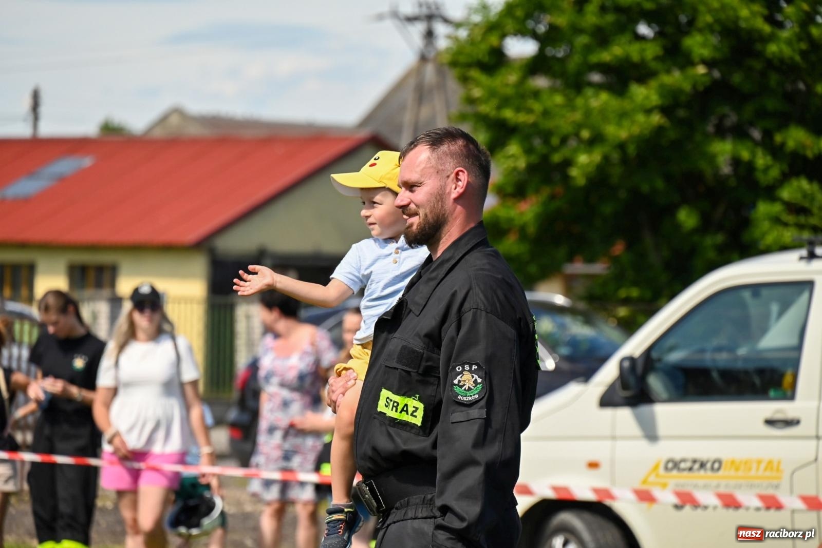 Zdjęcie w galerii na portalu naszraciborz.pl: Cała pula dla Roszkowa. Gminne zawody sportowo-pożarnicze w Krzyżanowicach wiadomości z regionu