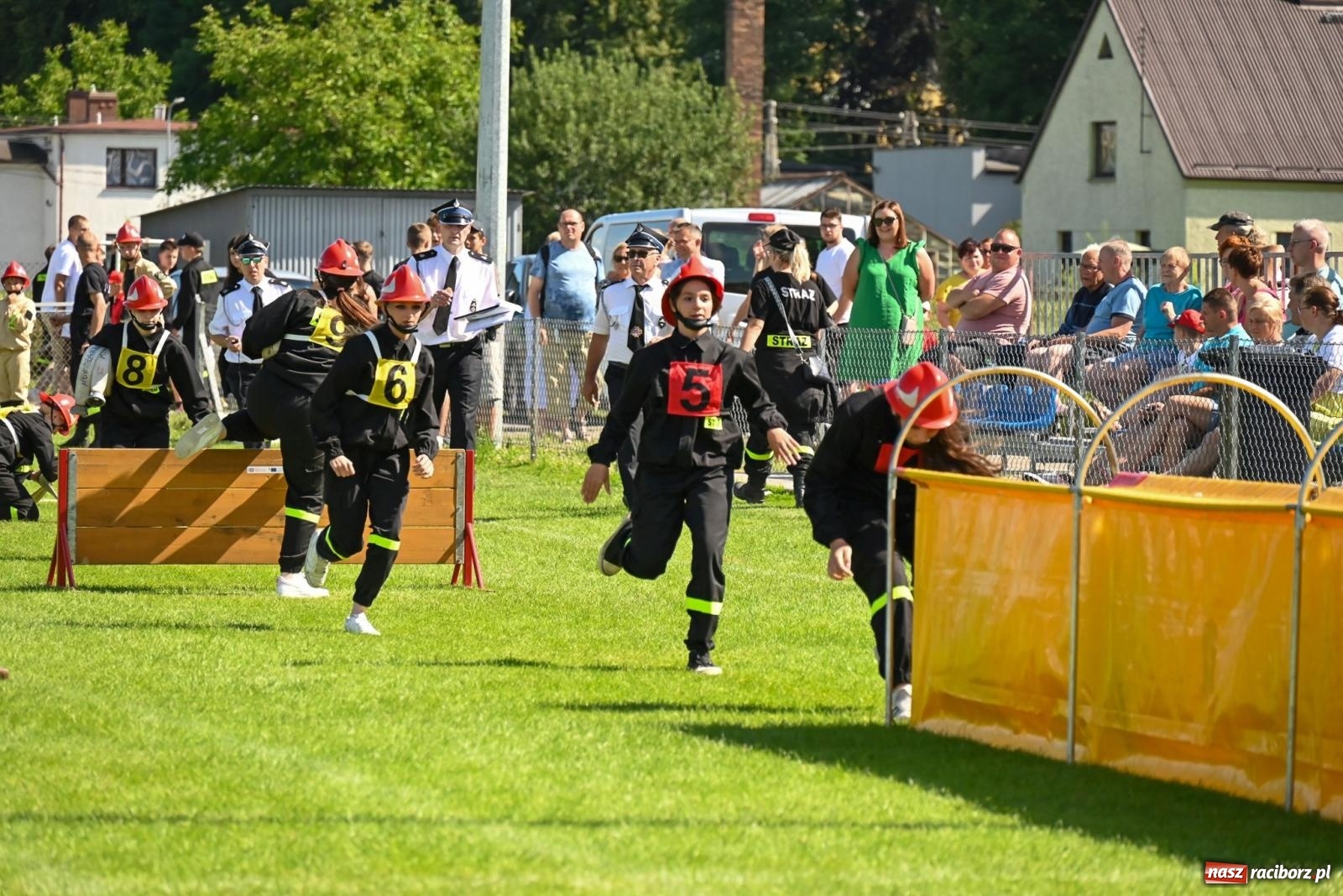 Zdjęcie w galerii na portalu naszraciborz.pl: Cała pula dla Roszkowa. Gminne zawody sportowo-pożarnicze w Krzyżanowicach wiadomości z regionu