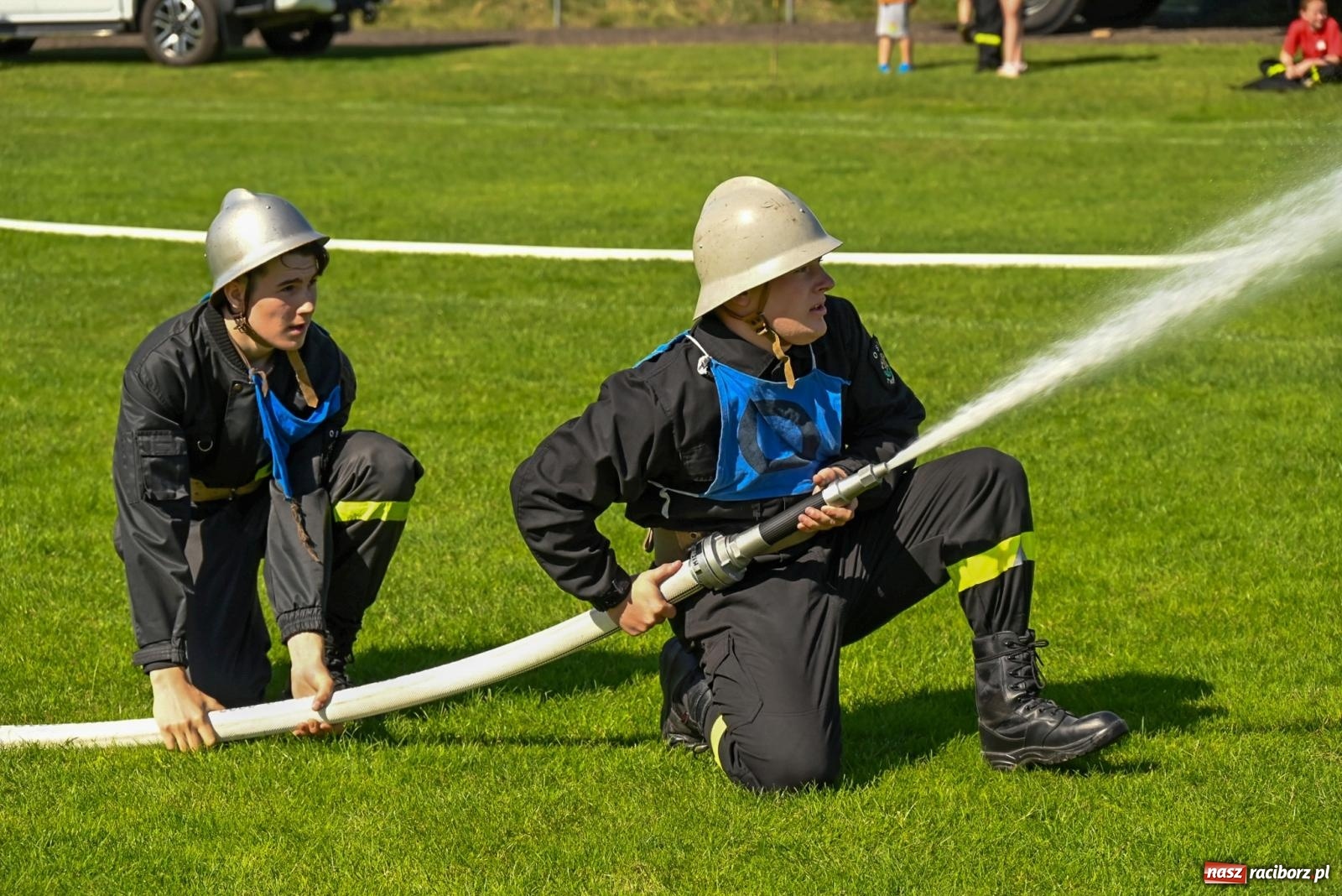 Zdjęcie w galerii na portalu naszraciborz.pl: Cała pula dla Roszkowa. Gminne zawody sportowo-pożarnicze w Krzyżanowicach wiadomości z regionu