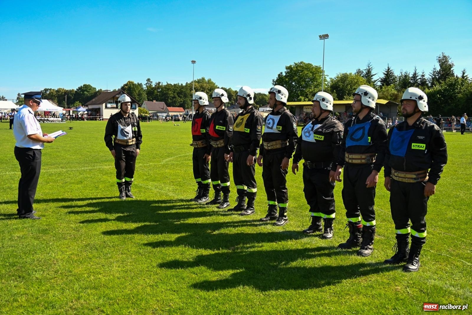 Zdjęcie w galerii na portalu naszraciborz.pl: Cała pula dla Roszkowa. Gminne zawody sportowo-pożarnicze w Krzyżanowicach wiadomości z regionu