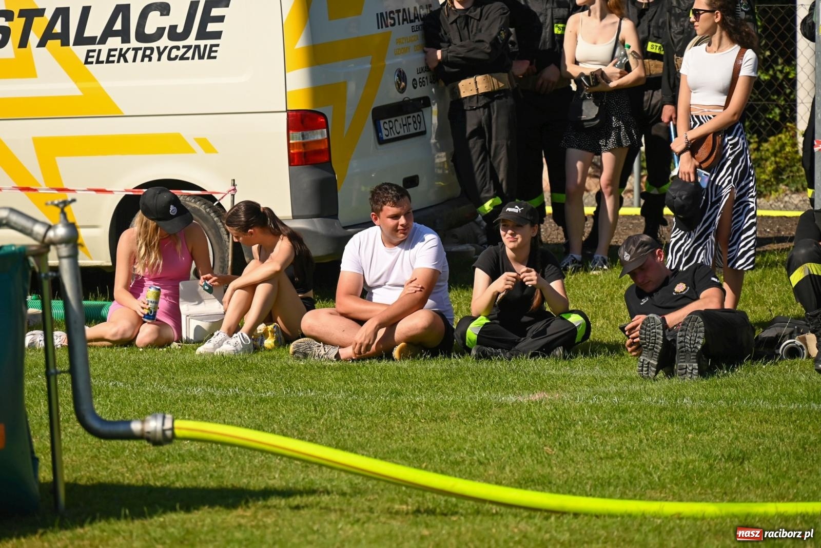 Zdjęcie w galerii na portalu naszraciborz.pl: Cała pula dla Roszkowa. Gminne zawody sportowo-pożarnicze w Krzyżanowicach wiadomości z regionu