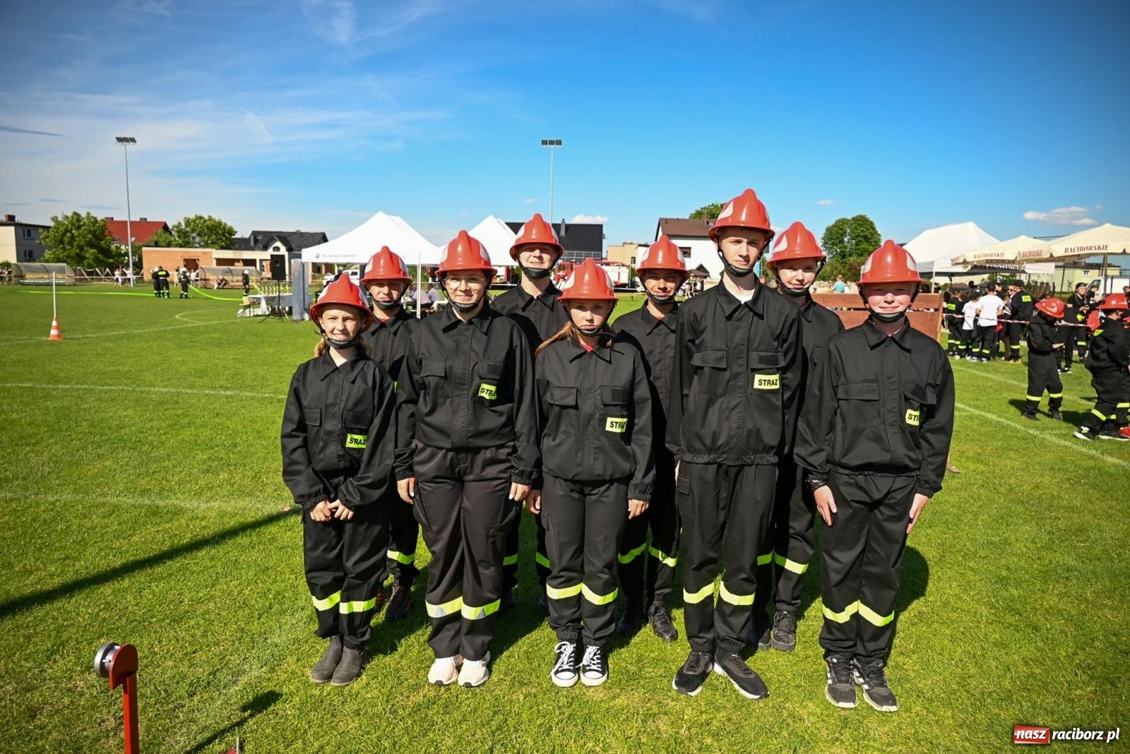 Zdjęcie w galerii na portalu naszraciborz.pl: Cała pula dla Roszkowa. Gminne zawody sportowo-pożarnicze w Krzyżanowicach wiadomości z regionu