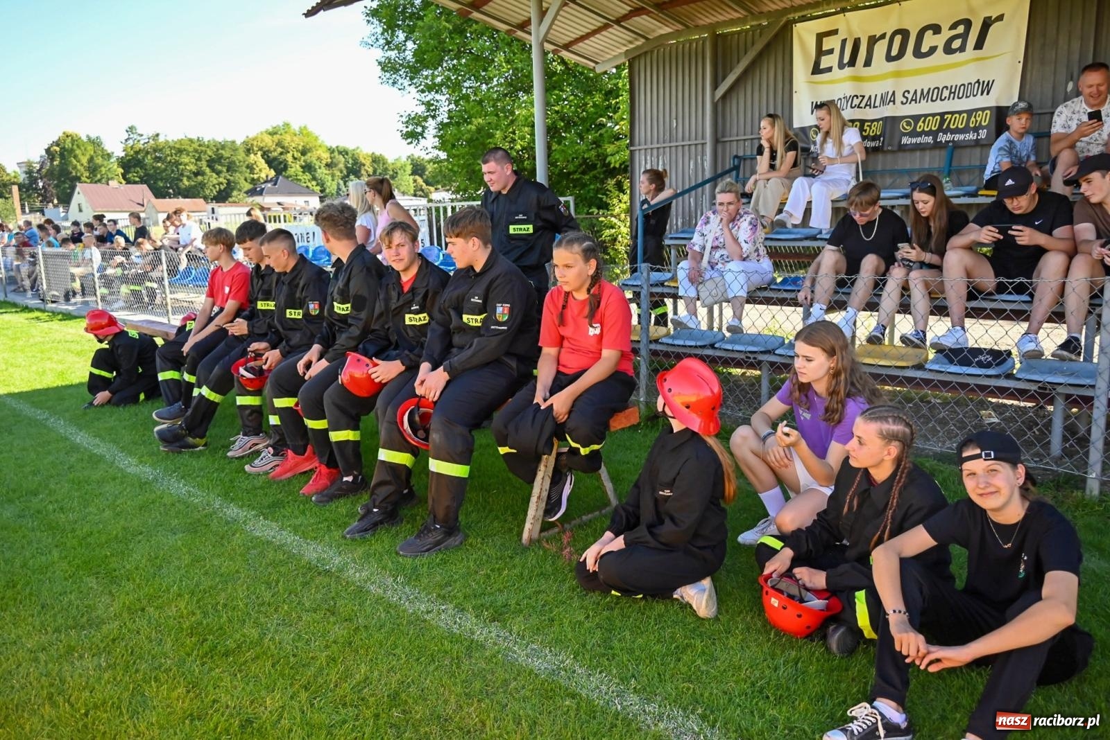 Zdjęcie w galerii na portalu naszraciborz.pl: Cała pula dla Roszkowa. Gminne zawody sportowo-pożarnicze w Krzyżanowicach wiadomości z regionu