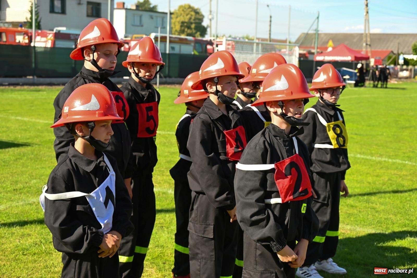 Zdjęcie w galerii na portalu naszraciborz.pl: Cała pula dla Roszkowa. Gminne zawody sportowo-pożarnicze w Krzyżanowicach wiadomości z regionu