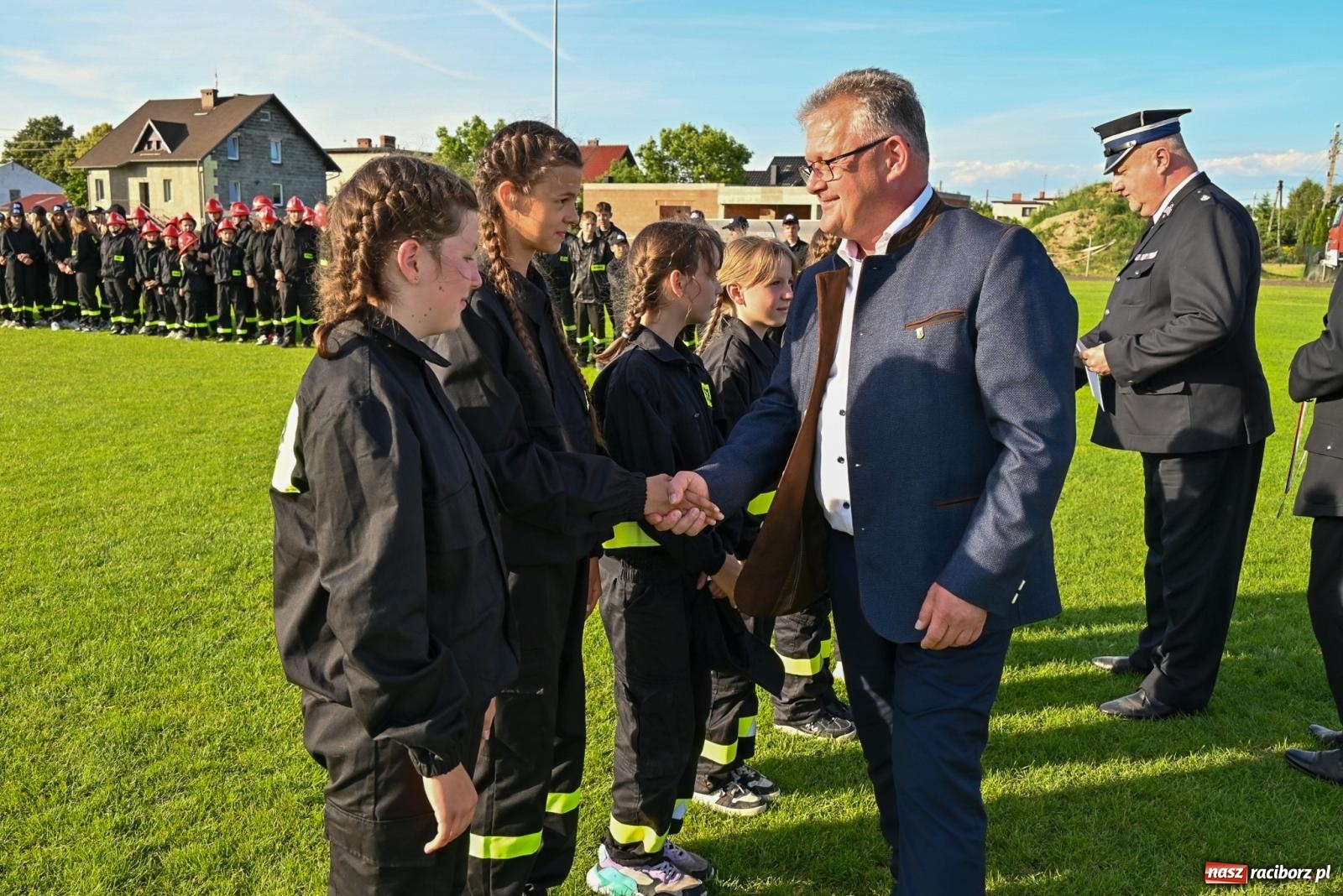 Zdjęcie w galerii na portalu naszraciborz.pl: Cała pula dla Roszkowa. Gminne zawody sportowo-pożarnicze w Krzyżanowicach wiadomości z regionu
