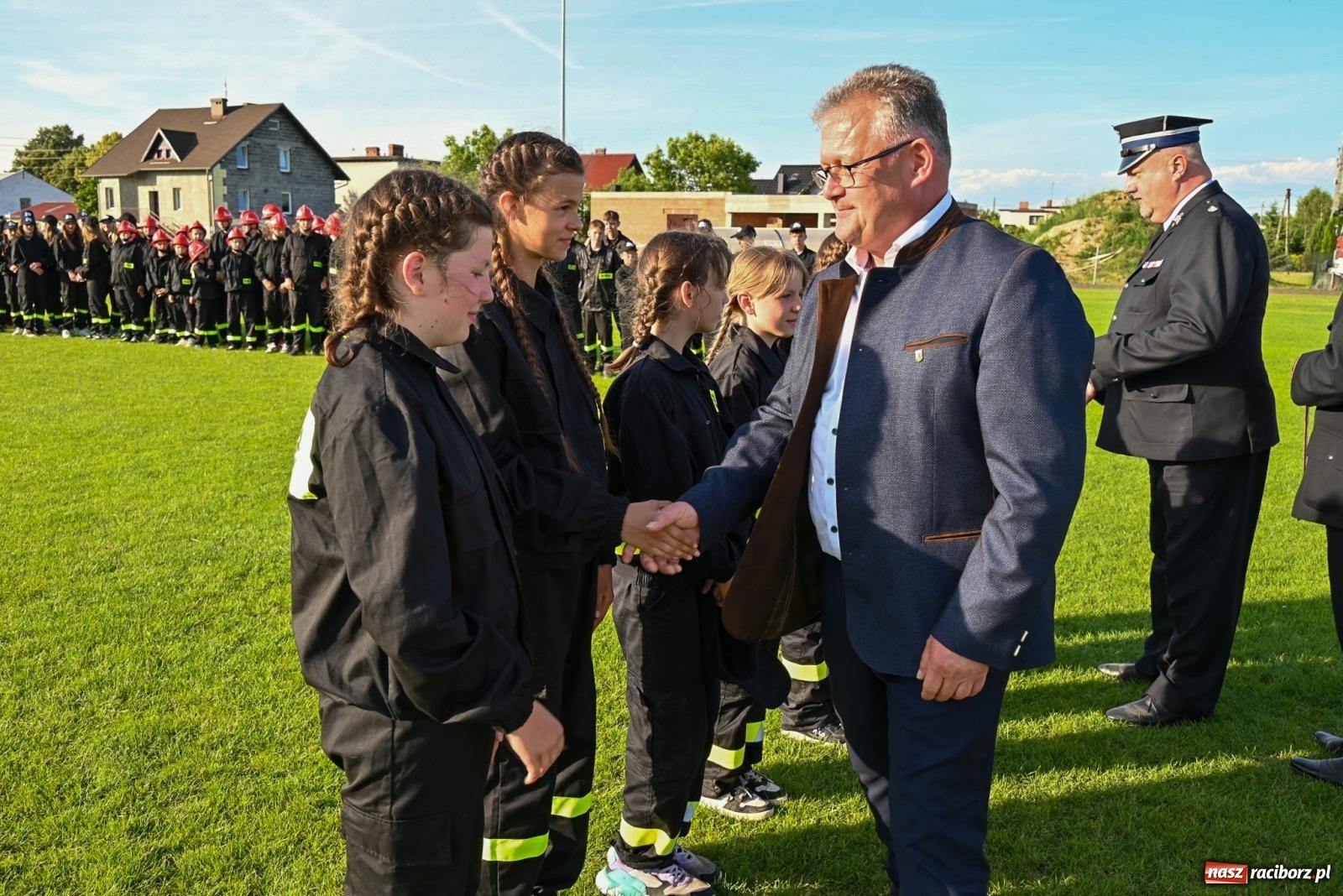 Zdjęcie w galerii na portalu naszraciborz.pl: Cała pula dla Roszkowa. Gminne zawody sportowo-pożarnicze w Krzyżanowicach wiadomości z regionu