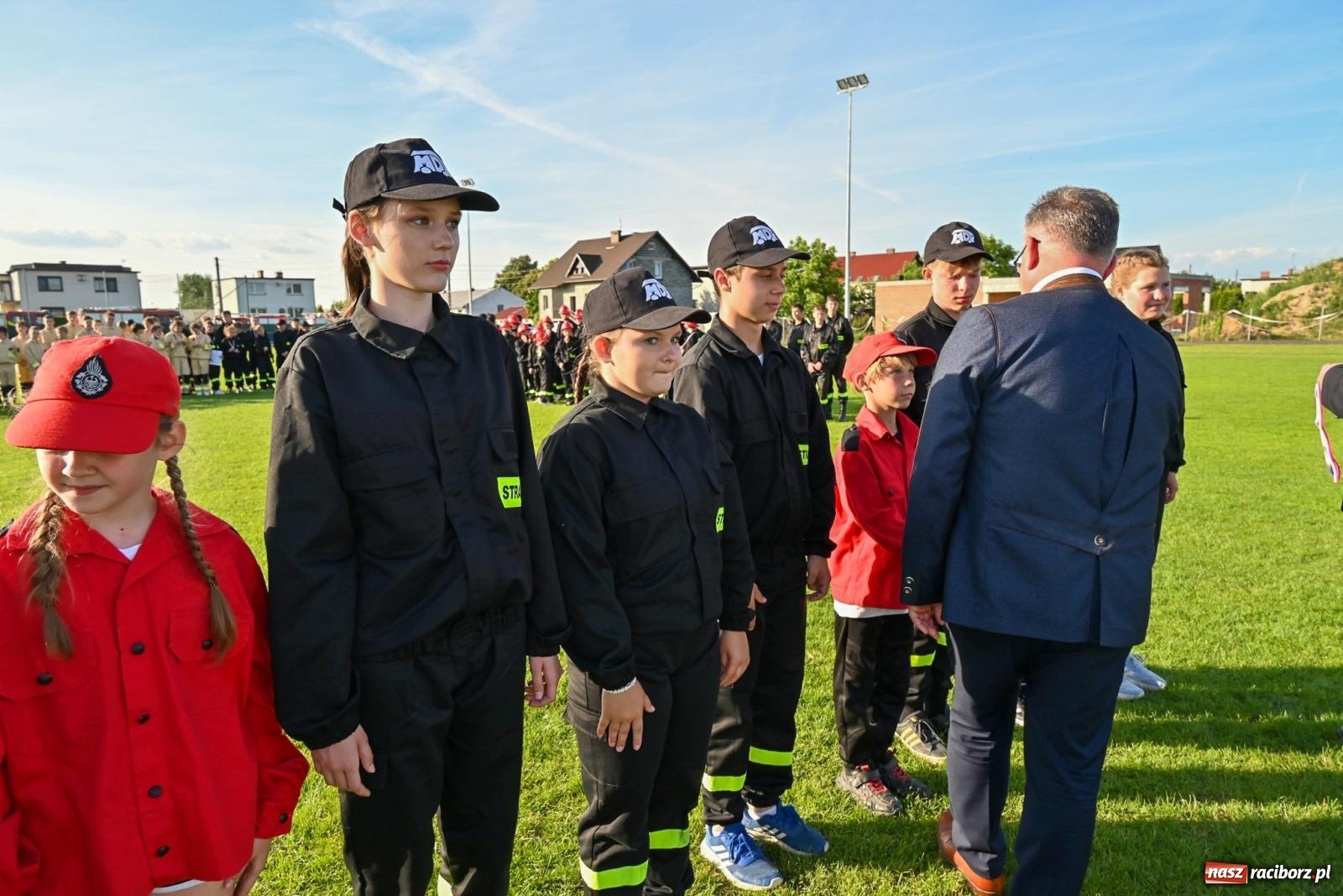 Zdjęcie w galerii na portalu naszraciborz.pl: Cała pula dla Roszkowa. Gminne zawody sportowo-pożarnicze w Krzyżanowicach wiadomości z regionu
