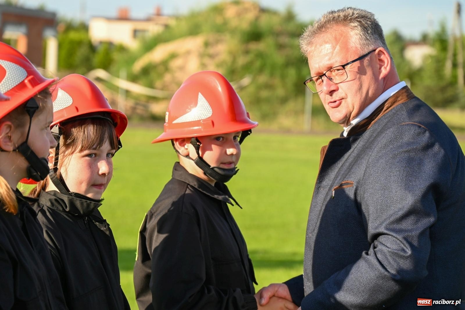 Zdjęcie w galerii na portalu naszraciborz.pl: Cała pula dla Roszkowa. Gminne zawody sportowo-pożarnicze w Krzyżanowicach wiadomości z regionu