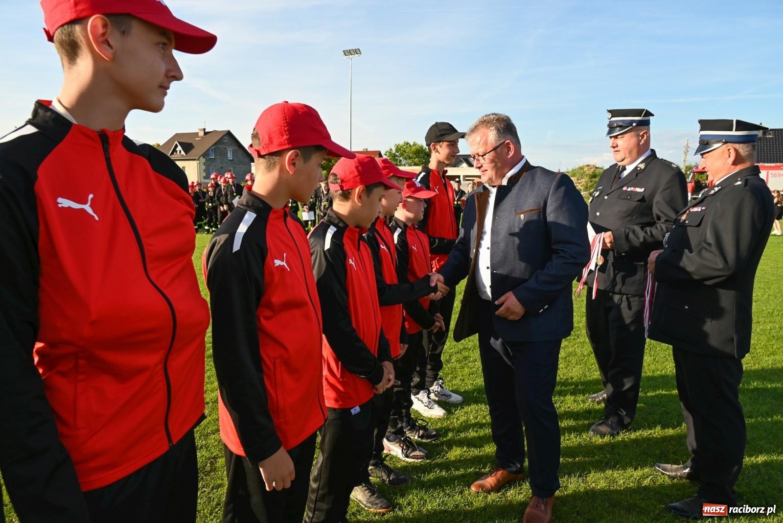 Zdjęcie w galerii na portalu naszraciborz.pl: Cała pula dla Roszkowa. Gminne zawody sportowo-pożarnicze w Krzyżanowicach wiadomości z regionu