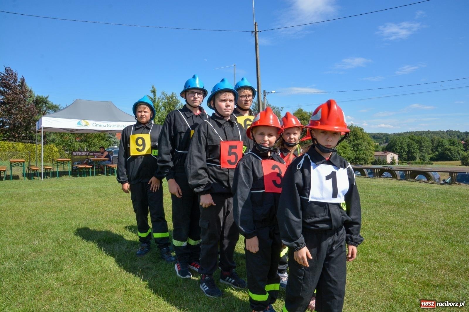 Zdjęcie w galerii na portalu naszraciborz.pl: OSP Pogrzebień najlepsza w zawodach gminnych w Kobyli wiadomości z regionu
