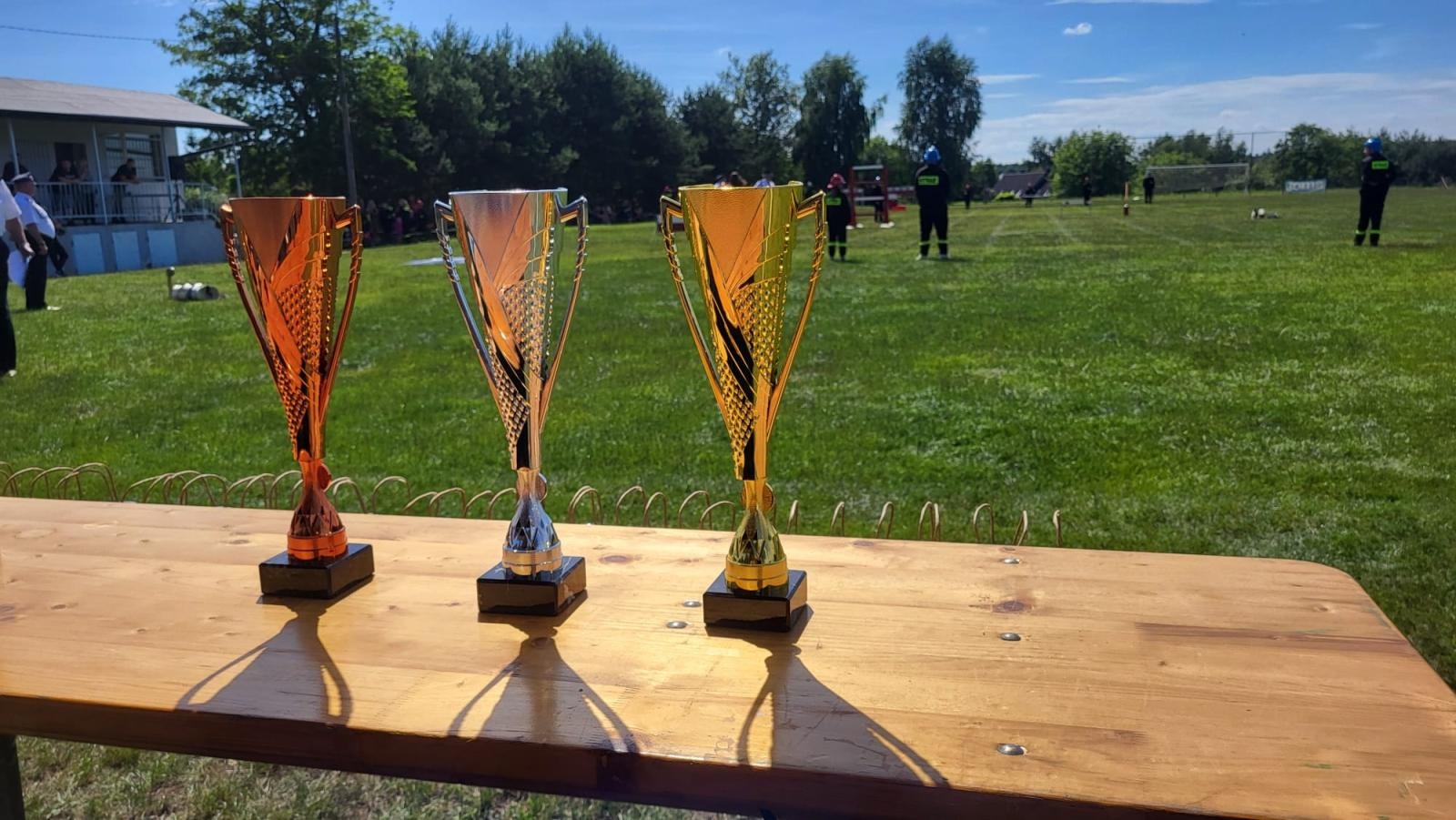 Zdjęcie w galerii na portalu naszraciborz.pl: OSP Pogrzebień najlepsza w zawodach gminnych w Kobyli wiadomości z regionu