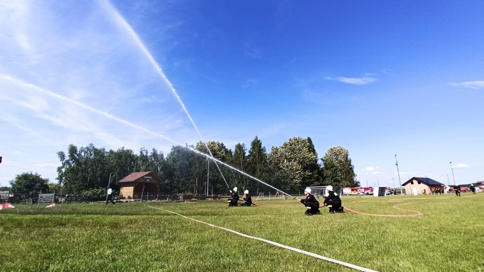 Zdjęcie w galerii na portalu naszraciborz.pl: OSP Pogrzebień najlepsza w zawodach gminnych w Kobyli wiadomości z regionu