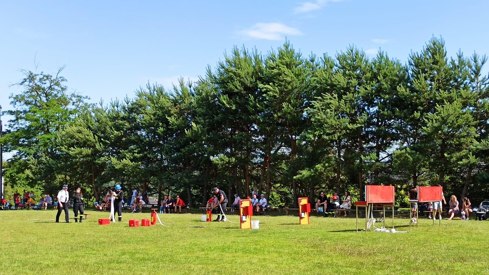 Zdjęcie w galerii na portalu naszraciborz.pl: OSP Pogrzebień najlepsza w zawodach gminnych w Kobyli wiadomości z regionu
