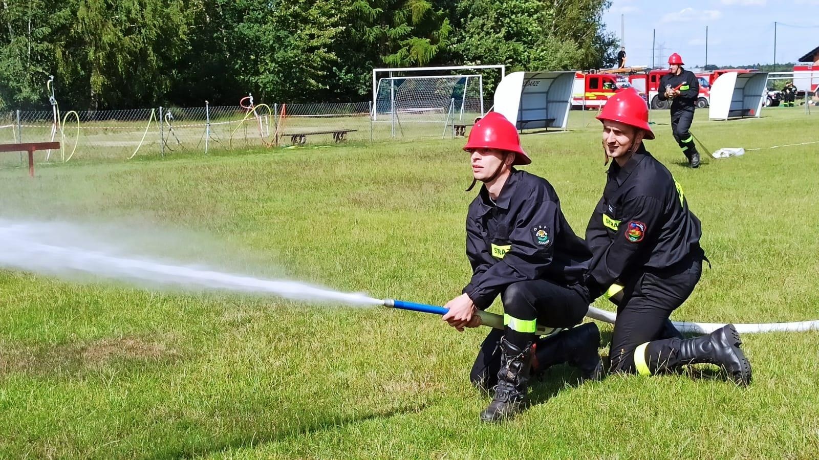 Zdjęcie w galerii na portalu naszraciborz.pl: OSP Pogrzebień najlepsza w zawodach gminnych w Kobyli wiadomości z regionu