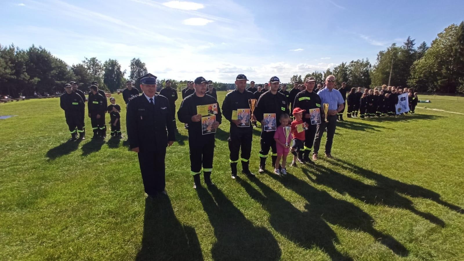 Zdjęcie w galerii na portalu naszraciborz.pl: OSP Pogrzebień najlepsza w zawodach gminnych w Kobyli wiadomości z regionu